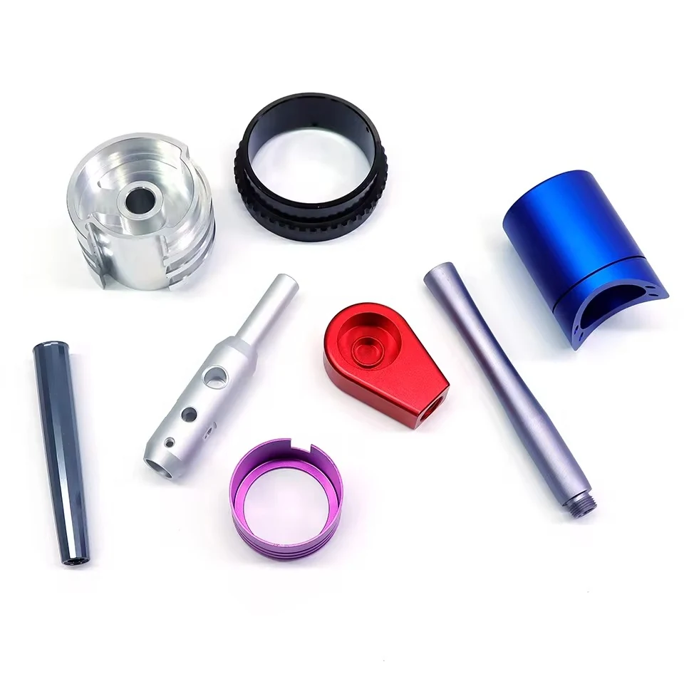Turned and Color-Finished Parts