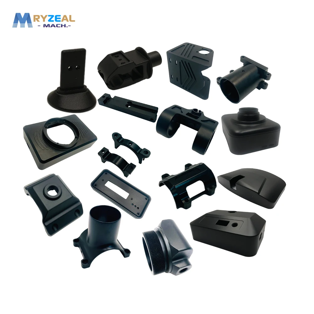 Black Finished Housings and Brackets