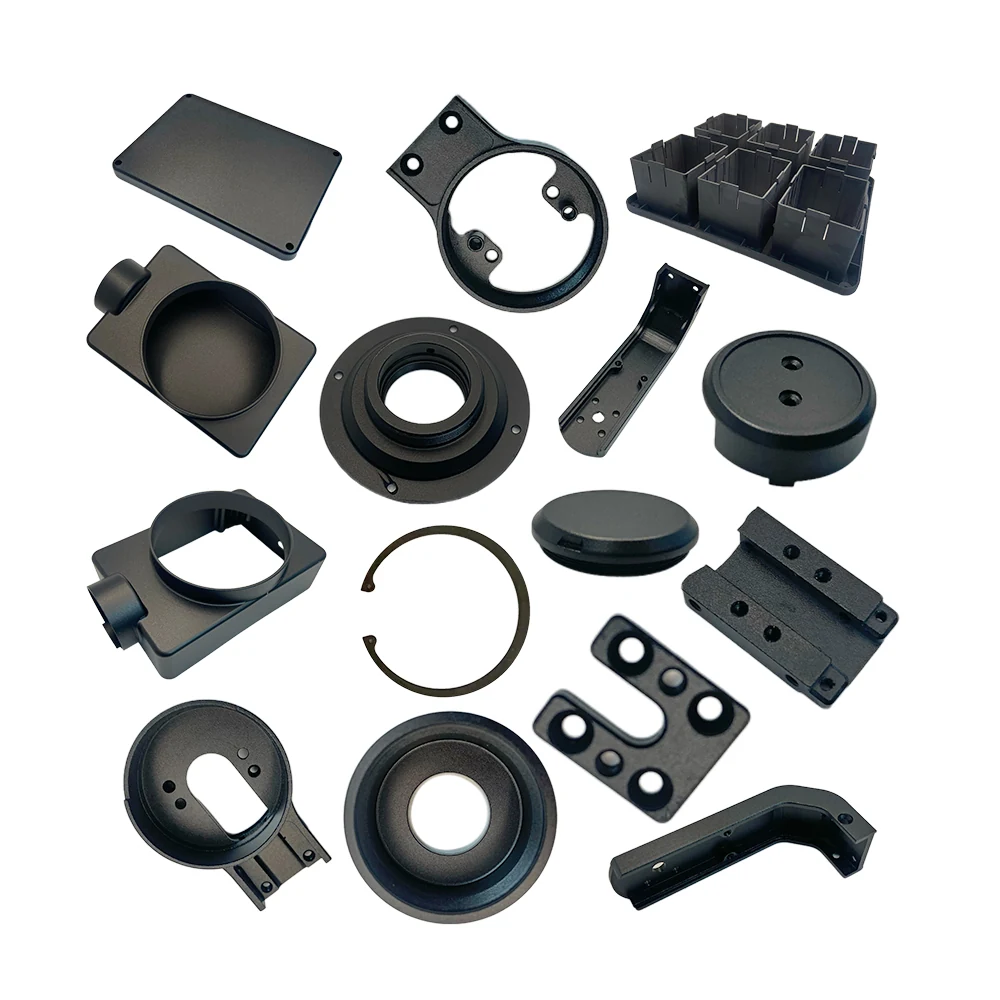 Black Machined Mounts and Rings