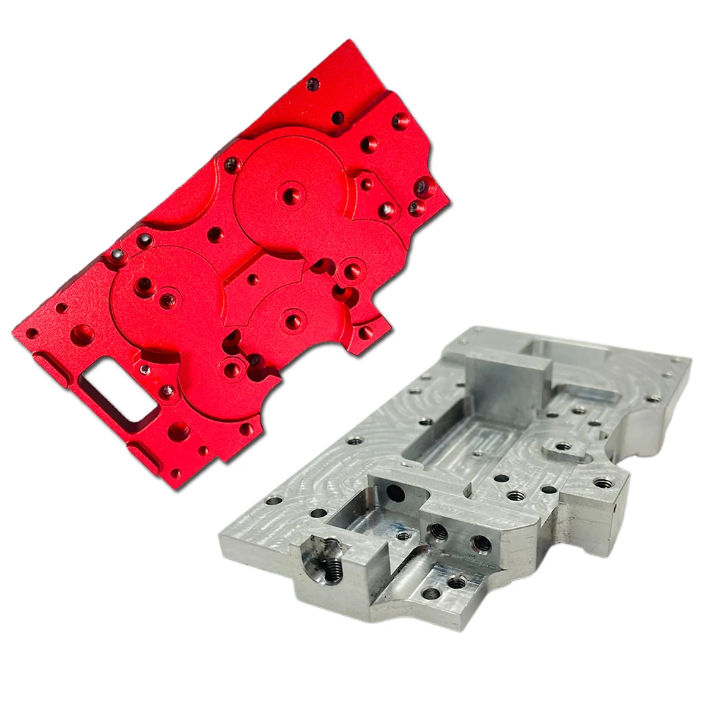 Detailed Pocketed Plate Pair