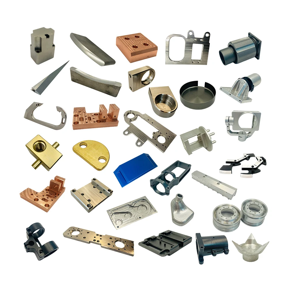 Milled bracket and housing examples